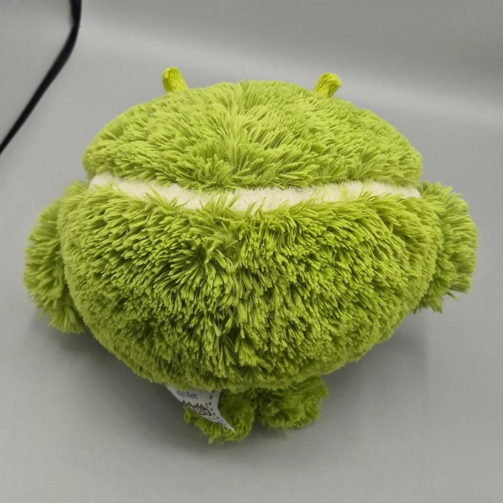 Squishable Android Robot Monster Plush Lime Green Shaggy Retired 2011 Mascot Toy